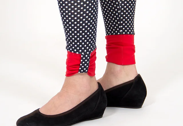Leggings mit Saumband Leggings mit Saumband