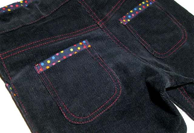Kinderhose mit Gesäßtaschen selber nähen