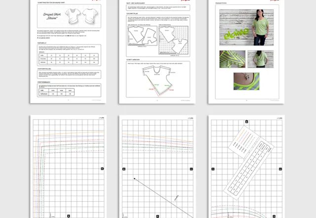 Schnittmuster T-Shirt Vorschau