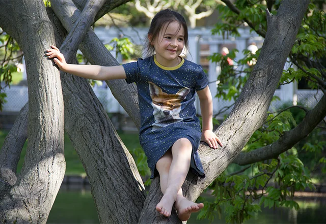 Schnittmuster Kinder-Jerseykleid Nähvideo Anleitung