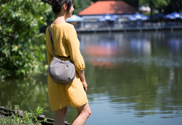 Schnittmuster Mini-Hobobag selber nähen Nähanleitung