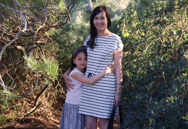 Schnittmuster Sweatkleid selber machen Nähanleitung