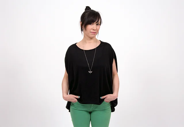 Shirt Butterfly-Stil