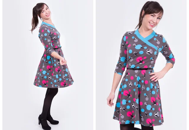 Skaterdress nähen Tutorial Retrojersey