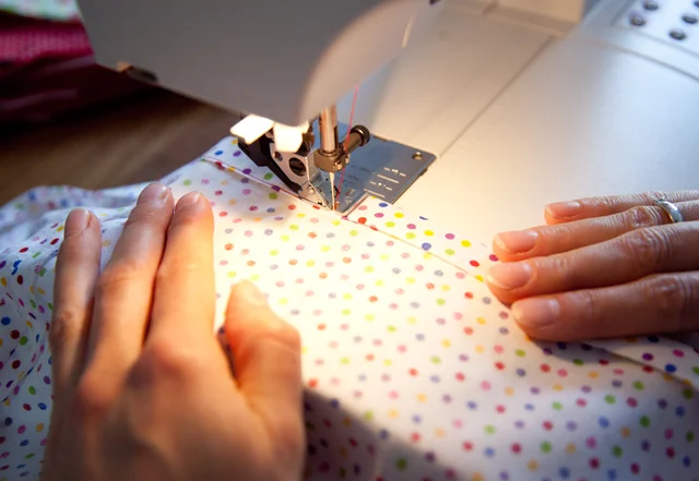 Smok-Kleid absteppen