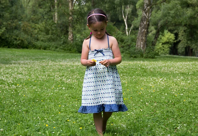 Smokkleid für Kinder nähen lernen