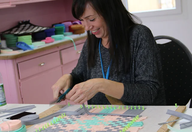 snaply Backstage Fabric Weaving