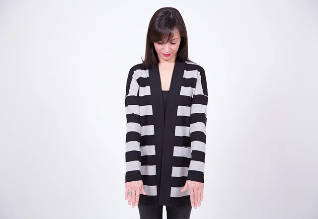 Stoffmuster Streifen anpassen