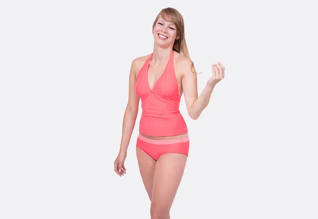 Tankini Triangel Panty Schnittmuster DIY Anleitung