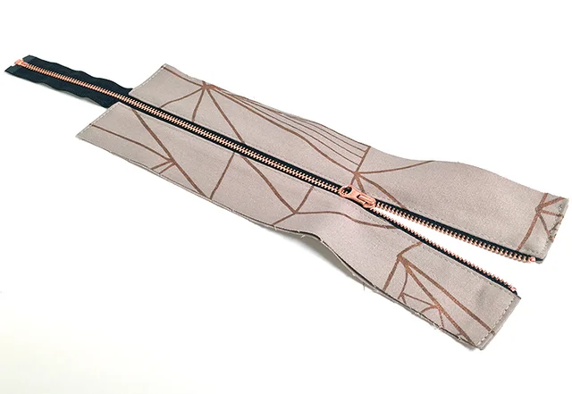 Tasche Reissverschluss nähen