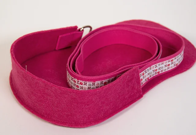 Filztasche Seitenteile genäht