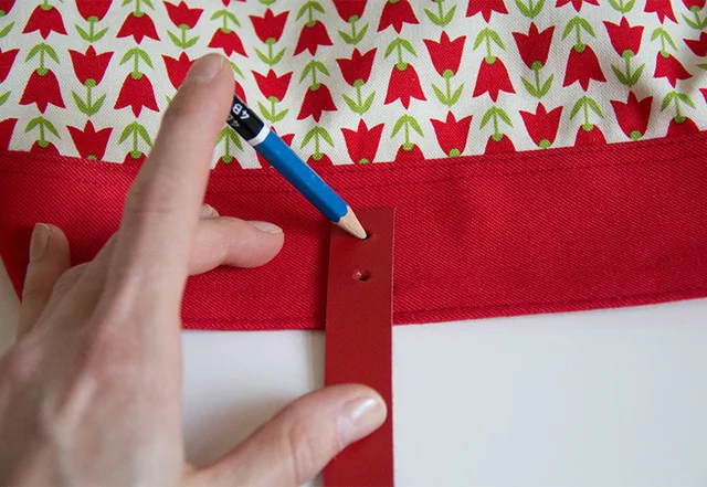 Trägerposition markieren