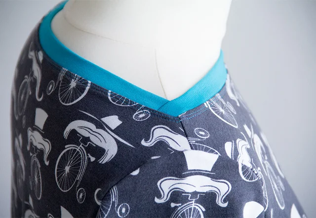 U-Bootausschnitt absteppen