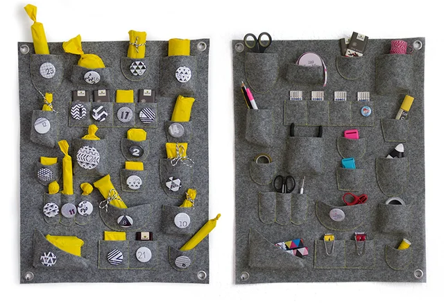 Schnittmuster gratis Wandutensilo selber nähen