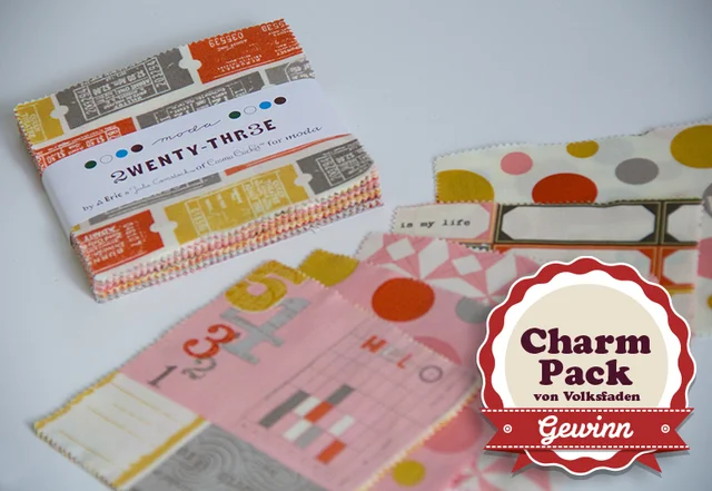 Gewinn: Volksfaden Charm Pack