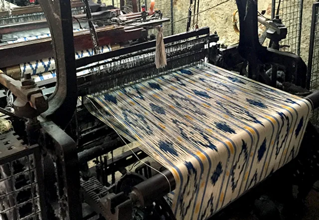 Webstuhl Zungenstoff