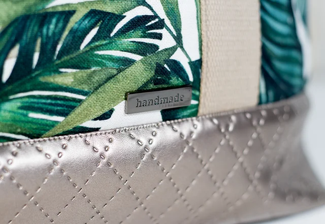 Weekender Schnittmuster Tasche selber nähen Label DIY