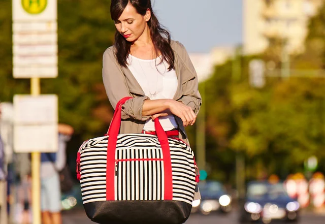 Weekender Tasche Schnittmuster selbernähen