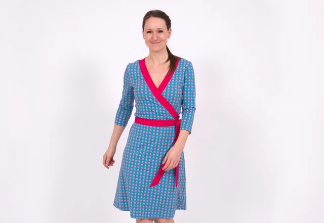 Schnittmuster Wickelkleid Sally