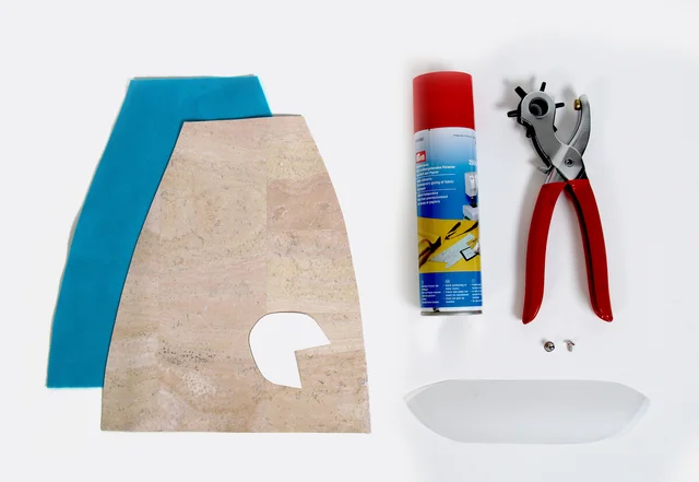 Brillenetui selber nähen Materialien