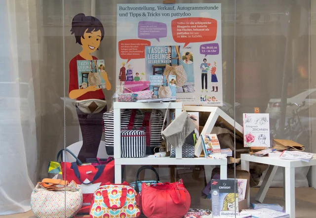 Buchvorstellung im Idee Creative Laden