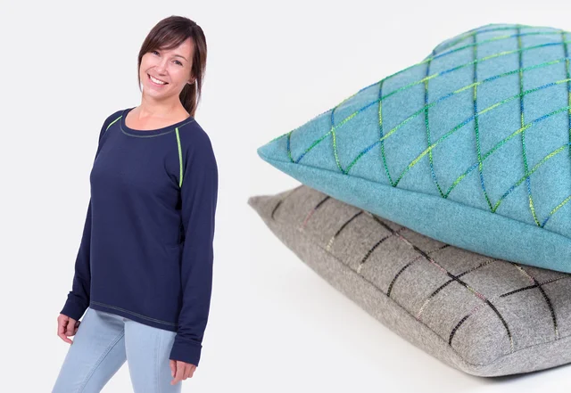 Nähen mit der Coverlockmaschine