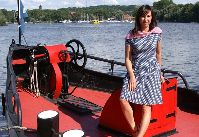 Schnittmuster Matrosenkleid mit Schleife