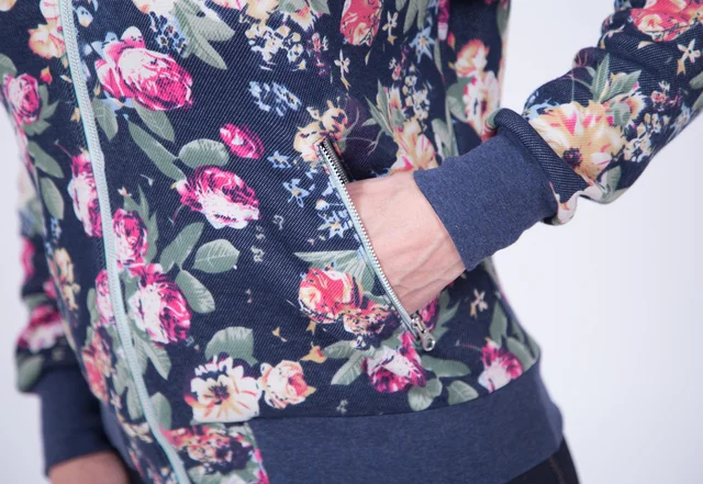 Nähanleitung Reißverschlusstaschen nähen für Blousson