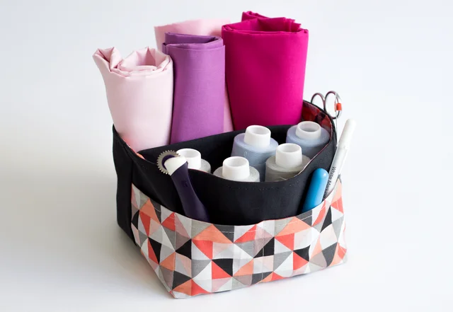 Nähanleitung Utensilo nach Maß nähen