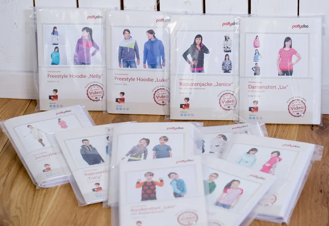 Papierschnittmuster von pattydoo