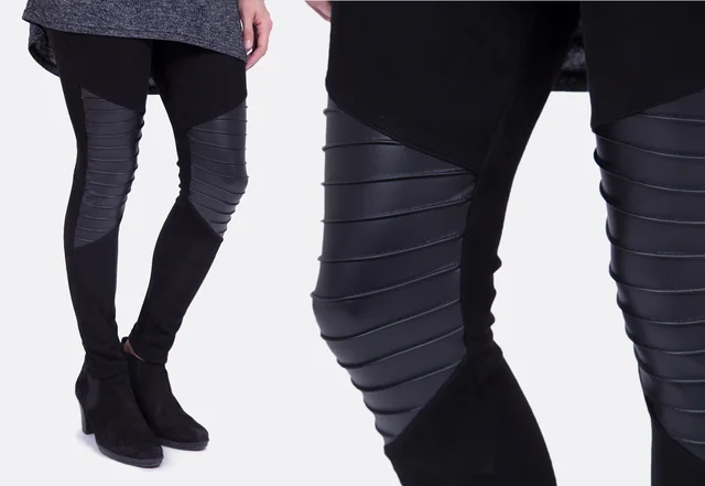 Schnittmuster Bikerleggings "Tara" mit Bieseneinsatz