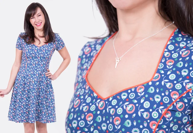 Schnittmuster Dirndl Kombination aus Ella und Mira