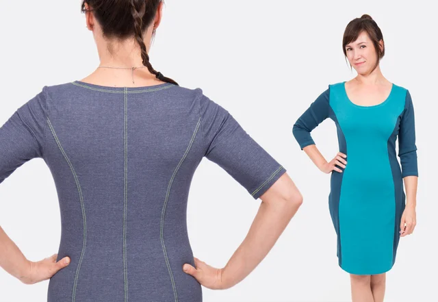 Schnittmuster Etuikleid "Rachel"