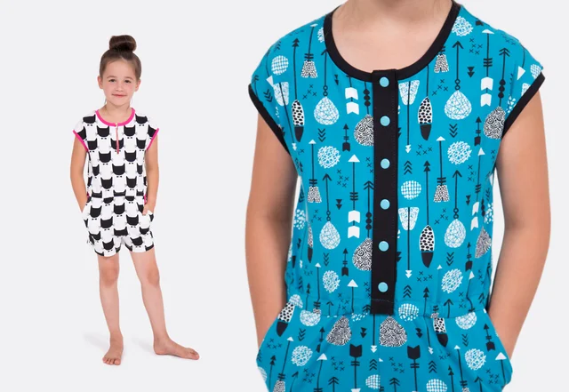 Schnittmuster Kinderjumpsuit Schnittmuster Kinderjumpsuit