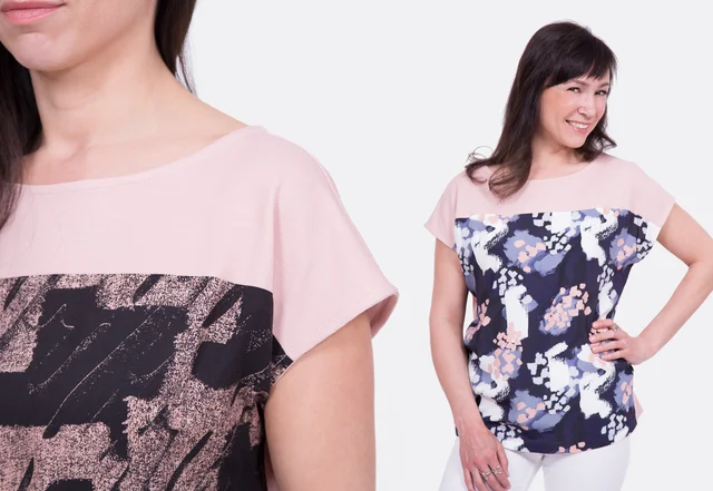 Schnittmuster Shirt Sara Schnittmuster Shirt Sara