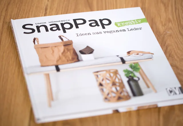 SnapPap Nähideen aus veganem Leder