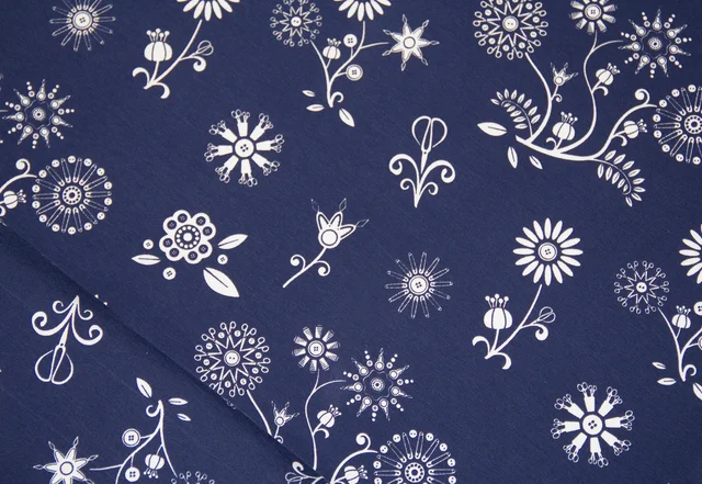 pattydoo Stoffe Sewing flowers
