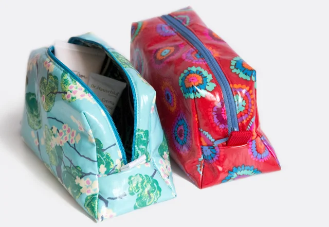 Nähvideo Schnittmuster Nähanleitung Kosmetiktasche Vicky