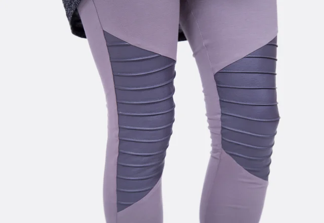 Schnittmuster Biker Leggings Knieeinsatz