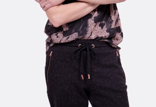 Schnittmuster Jogginghose Gummibund Kordel nähen