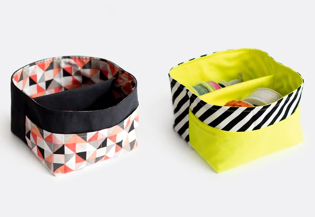 Gratis Schnittmuster Utensilo mit Videoanleitung