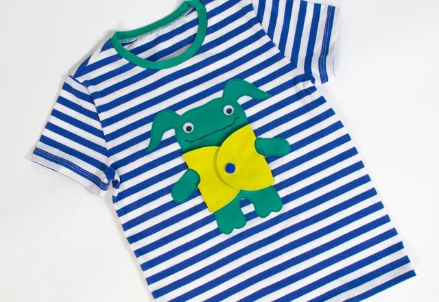 Nähanleitung Monster T-Shirt