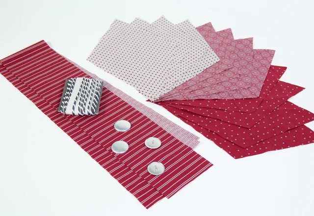 Nähanleitung Sternkissen Zutaten