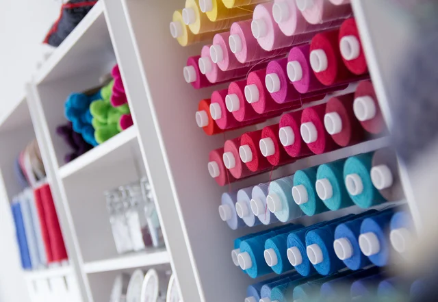 Ordnung im Nähzimmer