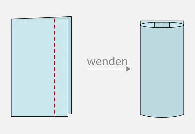 Schnittmuster Add-On Schleifenkragen Knoten nähen