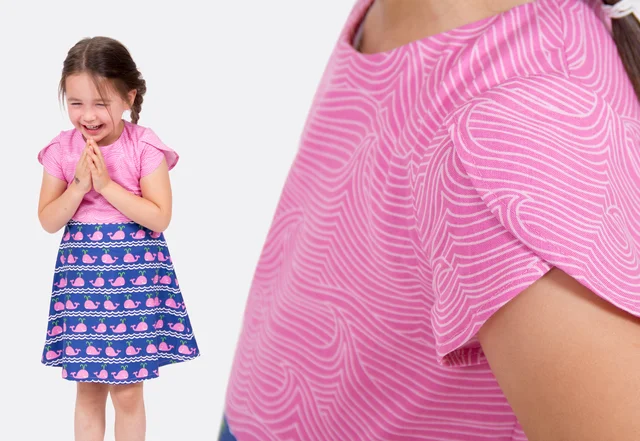 Schnittmuster Dirndlkleid mit Tulpenärmeln Nähvideo