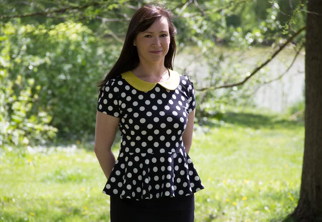 Schnittmuster Schösschen-Shirt mit Bubikragen