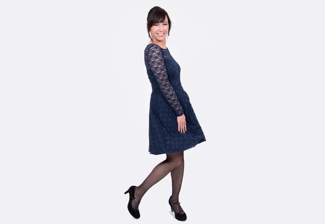 Schnittmuster Spitzenkleid selber nähen