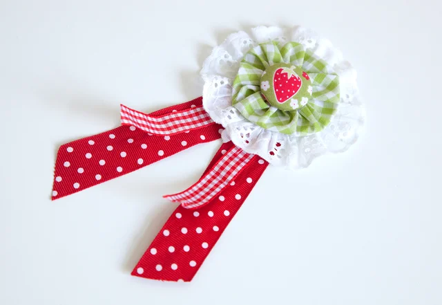 Ansteckorden Verzierung Dekoration selber nähen