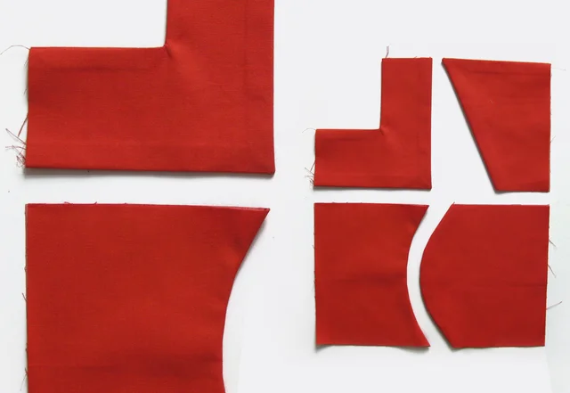 Ecken und Rundungen nähen